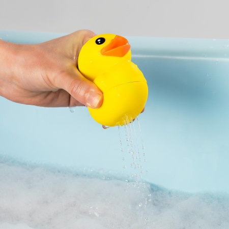 Set jucarii de baie din silicon pentru bebelusi MyHappyBath Toys , 6+ luni, Reer 76093 - Img 4