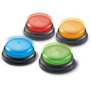 Sonerii cu lumini si sunete pentru raspuns - set 4 buc - Img 2