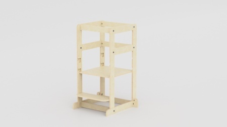 Turn de invatare multifunctional Kule Lite, Natur, MamaToyz - Img 8