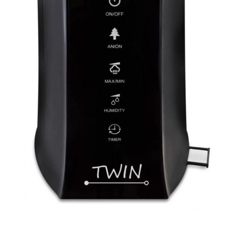 Umidificator cu ionizare si difuzor arome TWIN negru, Airbi BI3221 - Img 5