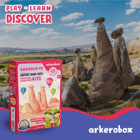 Arkerobox - Set arheologic educational si puzzle 3D, Cappadocia - Img 6