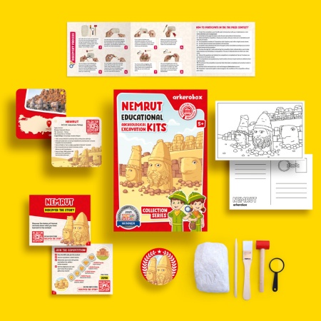 Arkerobox - Set arheologic educational si puzzle 3D, Nemrut - Img 2