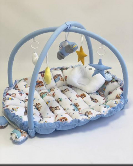 Babynest 2 in 1 MyKids 0726 Blue - Img 2