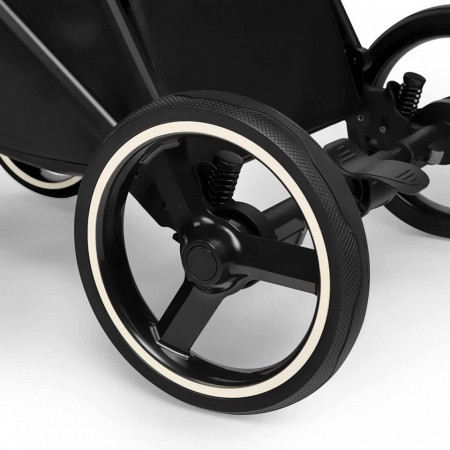 Carucior 2 in 1 Oslo+, Onyx, Negru, Skiddou - Img 4