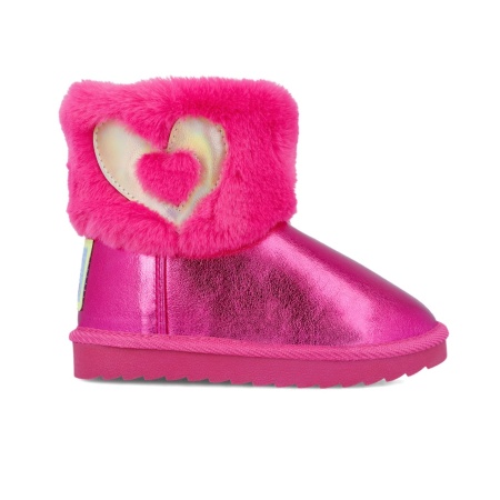Cizmulite pentru fetite Inimioara, Agatha Ruiz De La Prada, fucsia - Img 2