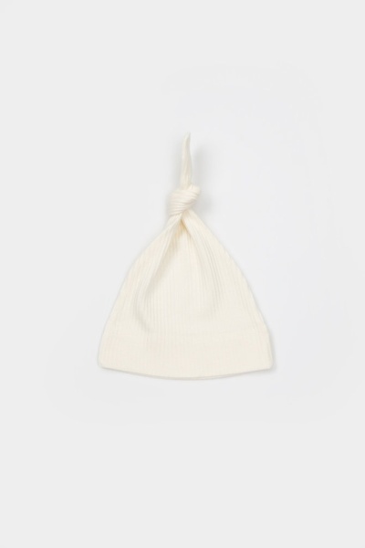 Cutie 4 piese pentru nou nascut - 100% bumbac organic - Ecru, BabyCosy - Img 4