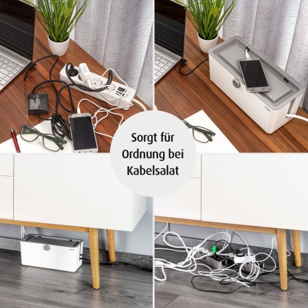 Cutie protectie cabluri, stechere si prelungitoare, Reer CableGuard 78020 - Img 7