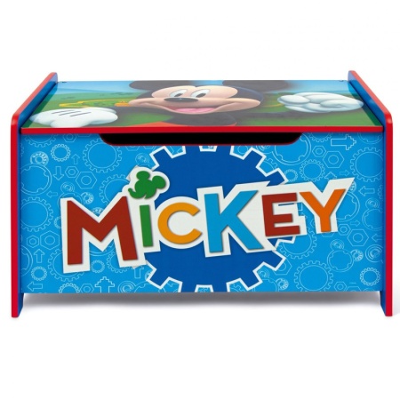 Ladita din lemn pentru depozitare jucarii Mickey Mouse - Img 3