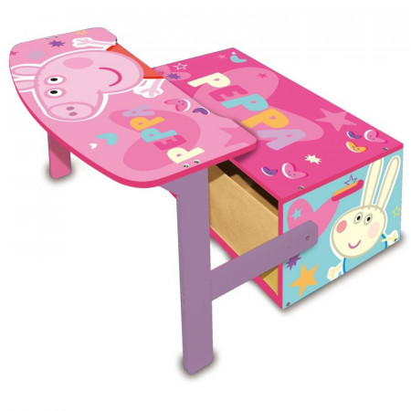 Mobilier 2 in 1 pentru depozitare jucarii Peppa Pig - Img 2