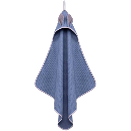 Prosop de baie cu gluga Waffle Bunny 80x80 cm Infantilo IF2511 - Img 6