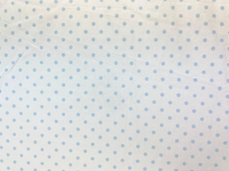 Saltea Pliabila Spuma Poliuretanica 120x60x5 cm - Light Blue Dots - Img 4
