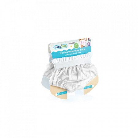 Set 2 chilotei antrenament nr.3 14-18 kg (Culoare: Alb)