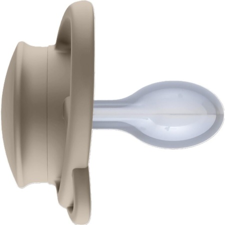 Set 2 suzete nip My Butterfly cu tetina ortodontica din silicon, forma simetrica, din materiale naturale regenerabile, fara BPA, cutie de transport si sterilizare, 5-18 luni, maro, nip My Butterfly Green 38864 - Img 5