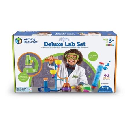 Set de stiinta primar Deluxe cu microscop - Img 7