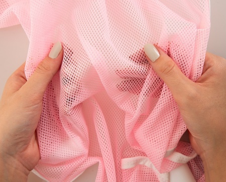 Suport textil pentru cadita Babyjem, roz - Img 4