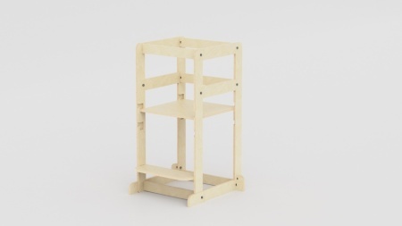 Turn de invatare multifunctional Kule Lite, Natur, MamaToyz - Img 6