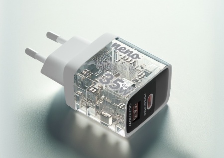 Adaptor priza 35W cu incarcare rapida si protectie supracurent - Img 3