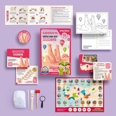 Arkerobox - Set arheologic educational si puzzle 3D, Cappadocia - Img 2