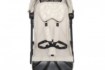 Carucior sport pliabil ultracompact pentru calatorii Espoo+, Vanilla Delight, Beige, Skiddou - Editie Limitata - Img 7