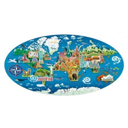 Cunoaste si exploreaza - Puzzle Monumentele lumii (200 piese) - Img 2