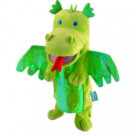 Marioneta de mana Dragonul Verde Fiesta Crafts FCT-2186 - Img 1