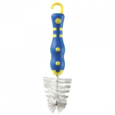 Perie mini pentru suzete si tetine, cu maner antialunecare, 0+ luni, nip 37011 - Img 5