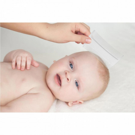 Pieptan bebelusi pentru cruste de lapte BabyJem Delicate - Img 3