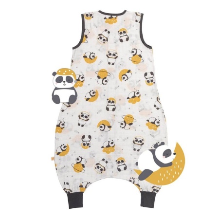 Sac de dormit cu picioruse Bamboo Panda 100 cm 0.5 Tog - Img 2
