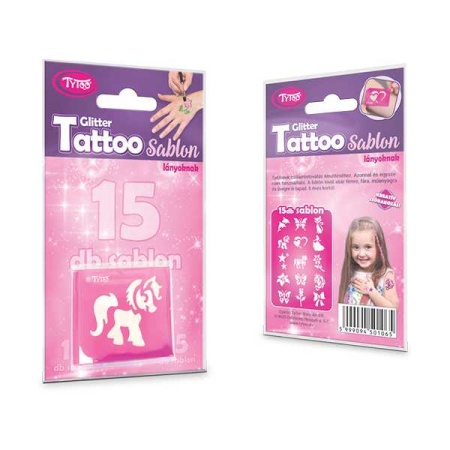 Set 15 sabloane pentru tatuaje temporare Tytoo KKCST4530033 - Img 5