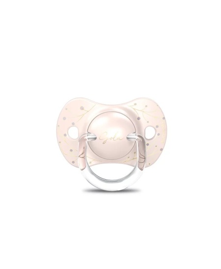 Set biberon 270ml + suzeta 0-6m + lantisor Roz Gold Premium - Img 3