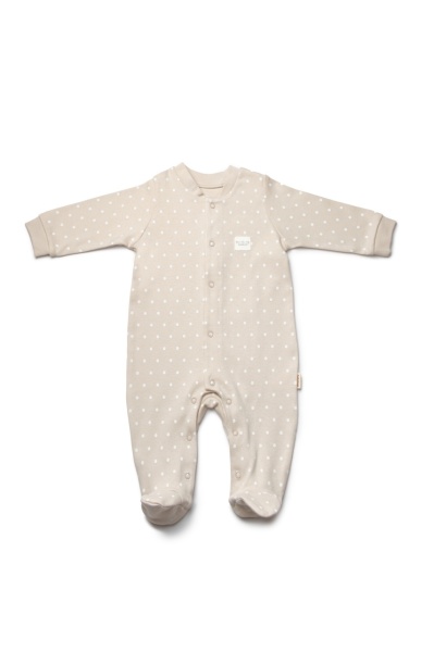 Set de 10 piese pentru nou nascut, 100% bumbac organic, TeddyBear, BabyCosy - Img 2