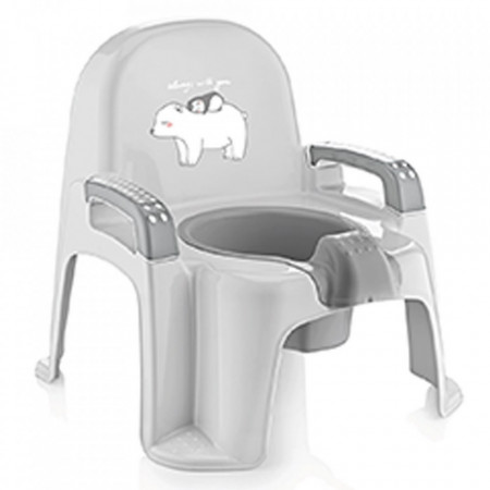 Set de baie cu 6 piese BabyJem Bebe Lux (Culoare: Bleu) - Img 3