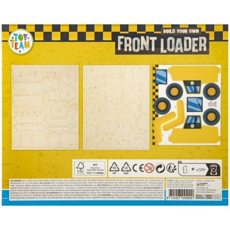 Set de Constructie Lemn Vehicule 3D Grafix GR400079 - Img 3