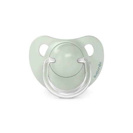 Suzeta anatomica din silicon, 2 buc 0-6 luni verde Dreams - Img 4