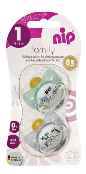 Suzeta Family Latex marimea 1 (0 - 6 luni), nip 31000 - Img 4