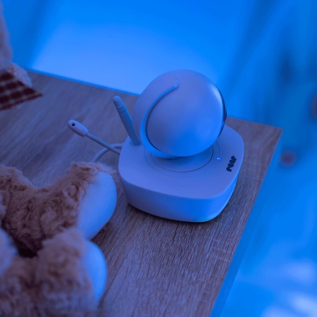 Video monitor digital pentru bebelusi cu camera rotativa si urmarire inteligenta a miscarii, REER BabyCam XL 80440 - Img 5