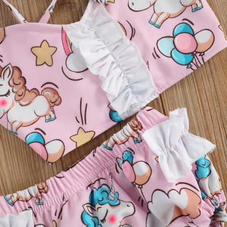 Costum de baie Unicorni din 2 piese Drool - Img 2