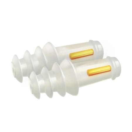 Dopuri pentru protectia urechilor la copii pe timpul zborului cu avionul, 1 an+, transparente, reutilizabile, hipoalergenice, SANOHRA Fly Kids - Img 3