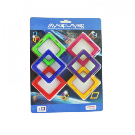 Joc de constructie magnetic - 6 piese - Img 2