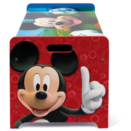 Ladita din lemn pentru depozitare jucarii Mickey Mouse - Img 6