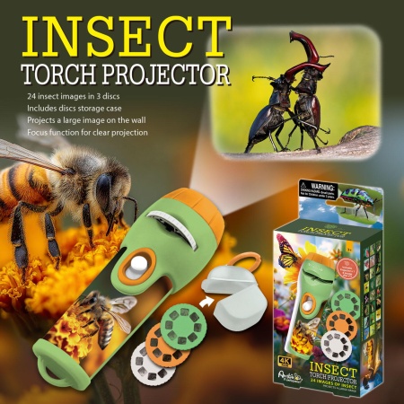 Proiector tip lanterna - Descopera insecte - Img 4