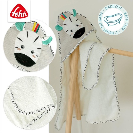 Prosop cu gluga Dobabydoo - Zebra - Img 3
