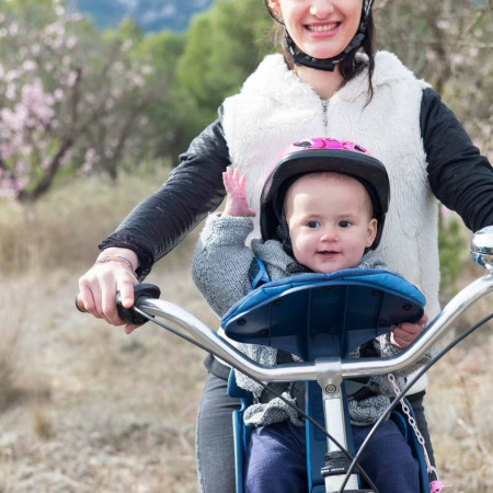 Scaun bicicleta copii SafeFront Deluxe, Pozitie montare Centru, 15 Kg WeeRide WR10 - Img 5
