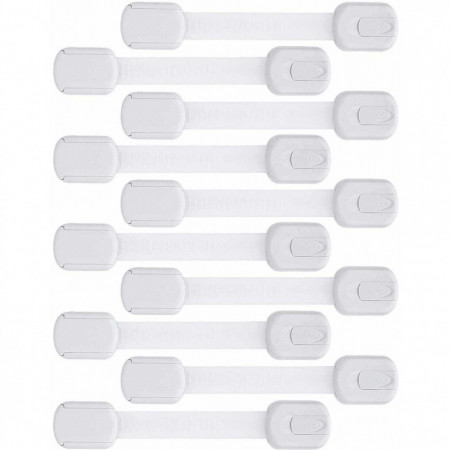 Set 10 Sisteme de siguranta multifunctionale reglabile 19 cm Bambinice BN045
