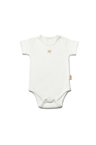 Set de 10 piese pentru nou nascut, 100% bumbac organic, TeddyBear, BabyCosy - Img 6