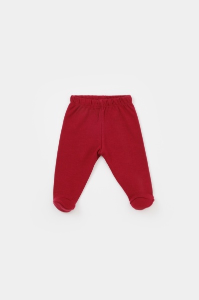 Set de 5 piese pentru nou nascut - 100% bumbac organic - Rosu, BabyCosy - Img 4