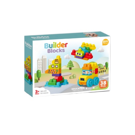 Set de constructie STEAM - Vehicule (38 piese) - Img 2