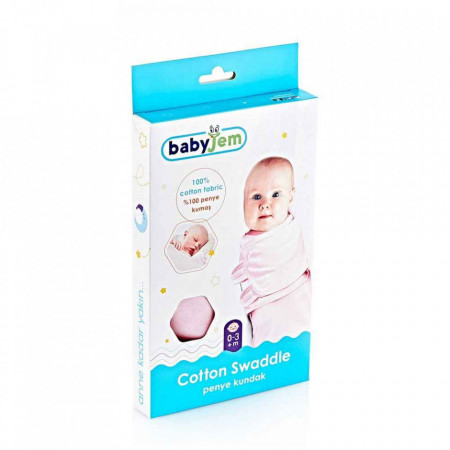 Sistem de infasare din bumbac 0-3 luni BabyJem Swaddle - Img 3