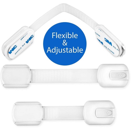 Sistem de siguranta multifunctional reglabil 19 cm, 1 buc Bambinice BN043 - Img 4