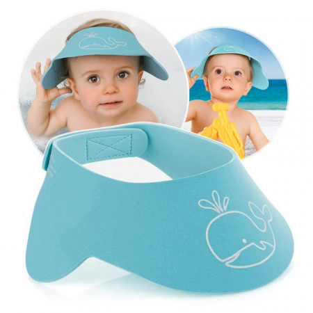 Aparatoare de sampon ajustabila, din spuma flexibila, 6+ luni, Reer MyHappyBath 76043 - Img 5